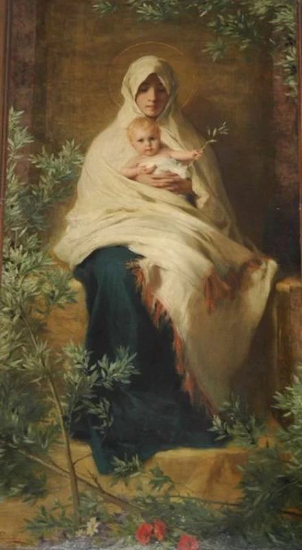 Madonna con Bambino - dipinto, Genova